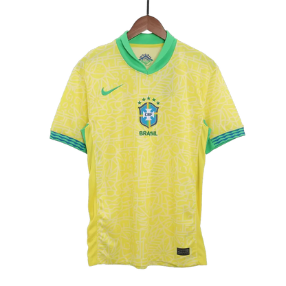 Brazil Home Soccer Jersey 2024 Top Koszulki Pilka Sklep