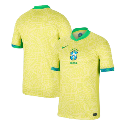 Brazil Home Soccer Jersey 2024 Top Koszulki Pilka Sklep