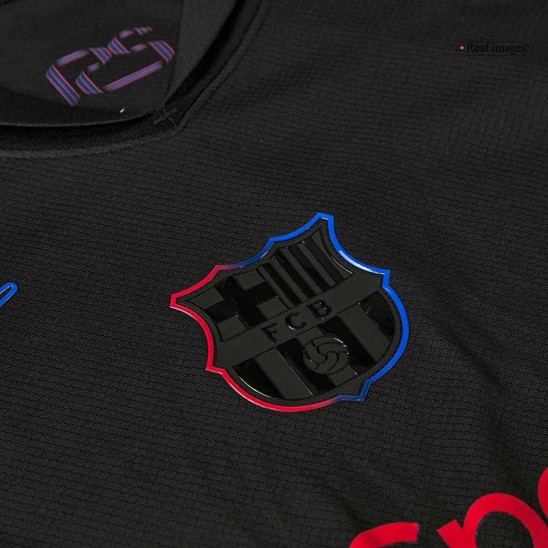 Barcelona Away Jersey 2024/25 - Spotify Logo Without Text