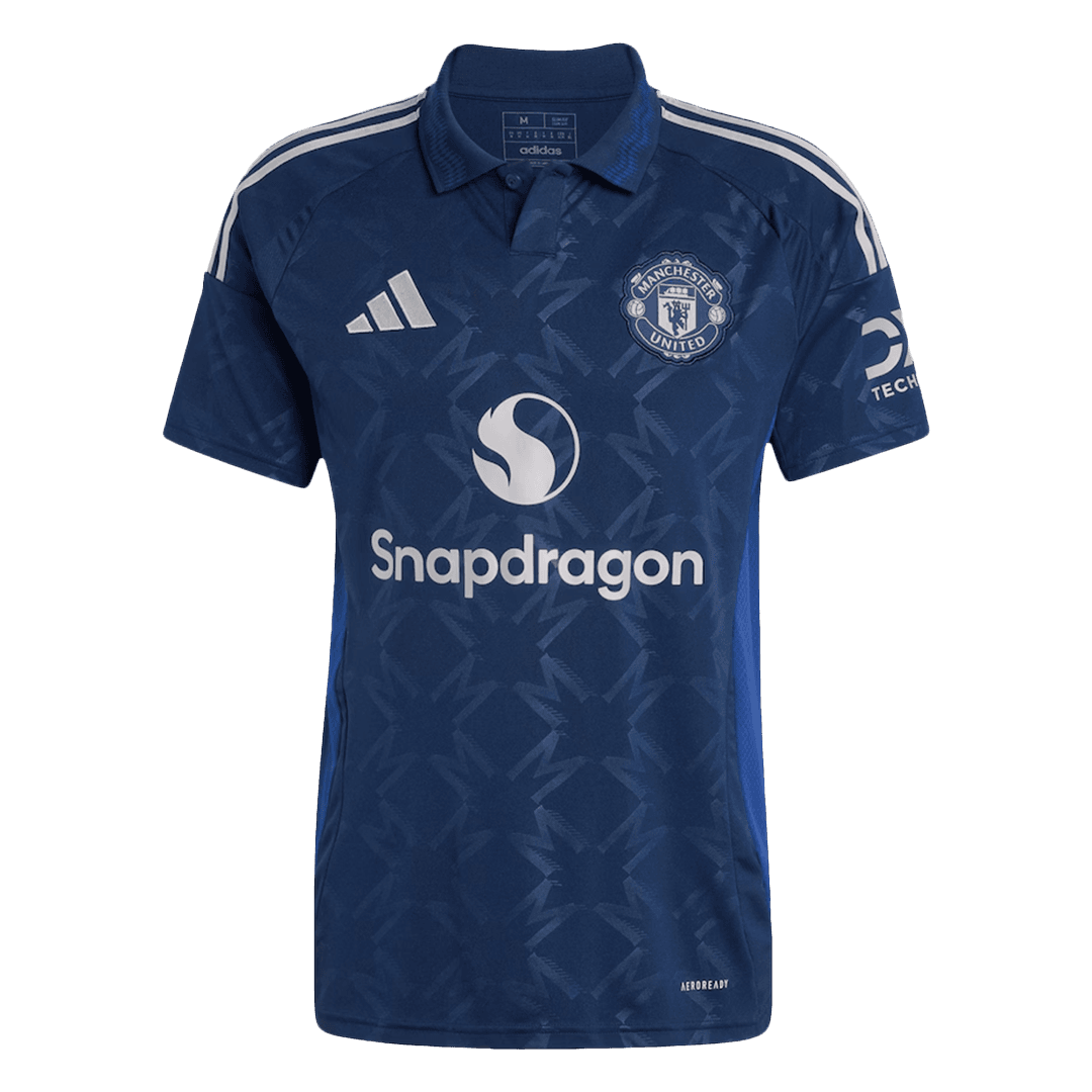 B.FERNANDES #8 Manchester United Auswärts-Fußballtrikot 2024/25