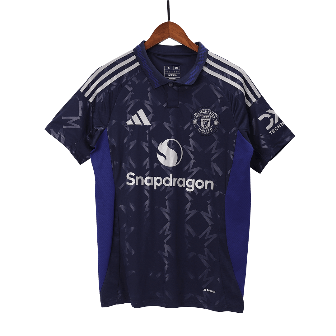 B.FERNANDES #8 Manchester United Auswärts-Fußballtrikot 2024/25