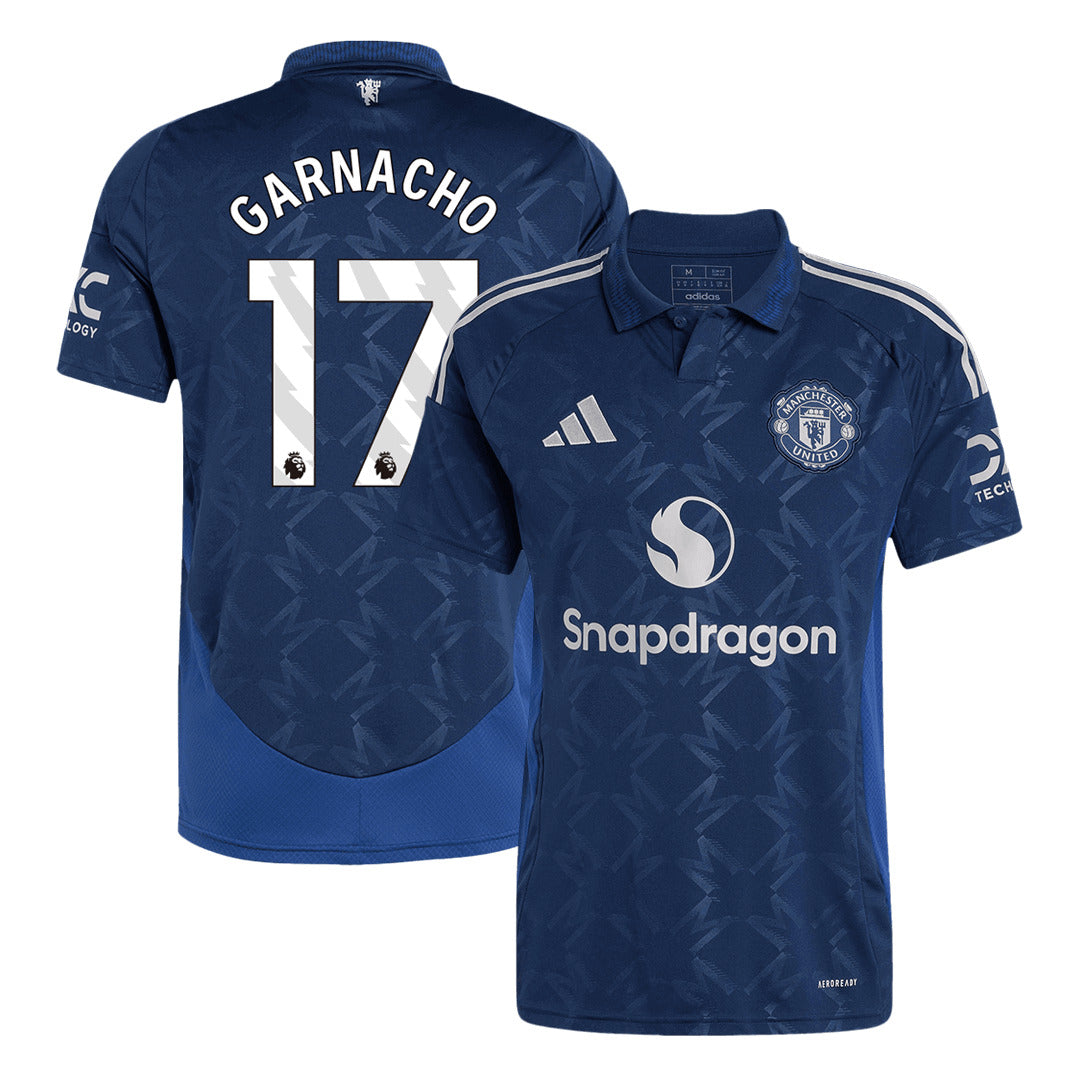 Manchester United Away Shirt GARNACHO #17 2024/25 Men's