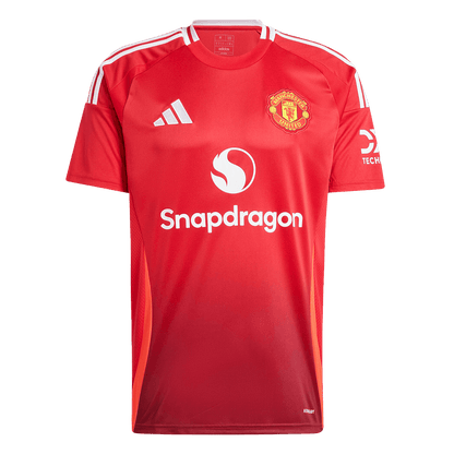 GARNACHO #17 Manchester United Home Football Shirt 2024/25