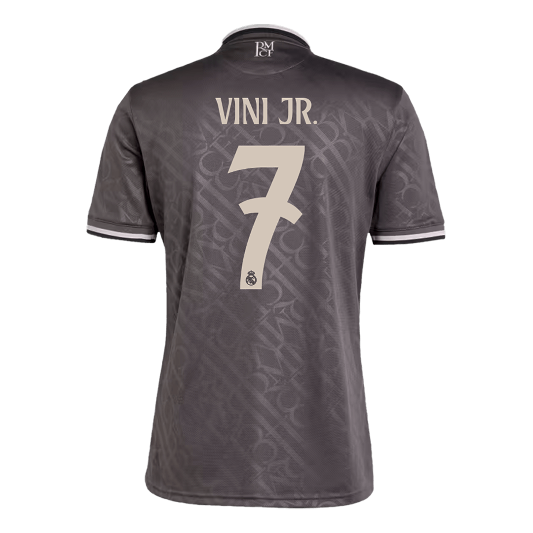 VINI JR. #7 Real Madrid Third Away Football Shirt 2024/25