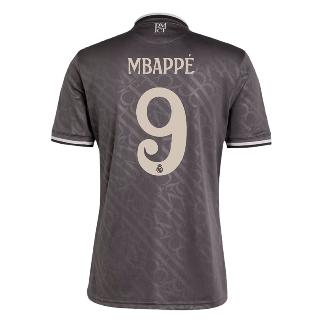 MBAPPÉ #9 Real Madrid Drittes Auswärts-Fußballtrikot 2024/25