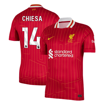 CHIESA #14 Liverpool Heim-Fußballtrikot 2024/25