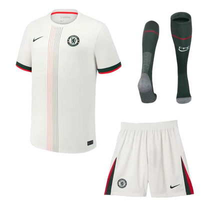 Chelsea Away Soccer Jersey Kit(Jersey+Shorts+Socks) 2025/26 Top Koszulki Pilka Sklep