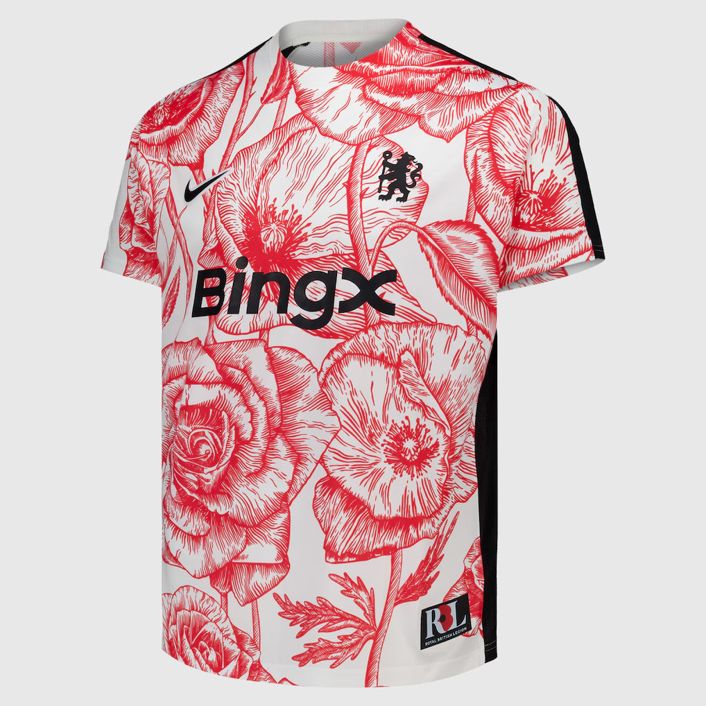 Chelsea FC Limited Edition Remembrance Pre-Match Top Top Koszulki Pilka Sklep