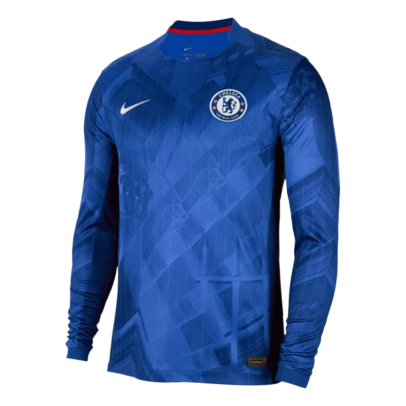 Chelsea Home Long Sleeve Soccer Jersey 2025/26 Top Koszulki Pilka Sklep