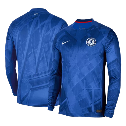 Chelsea Home Long Sleeve Soccer Jersey 2025/26 Top Koszulki Pilka Sklep