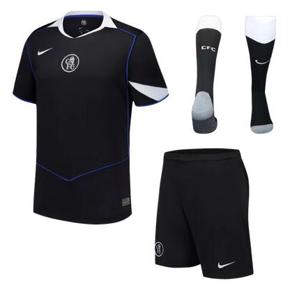Chelsea Third Away Soccer Jersey Kit(Jersey+Shorts+Socks) 2025/26 Top Koszulki Pilka Sklep