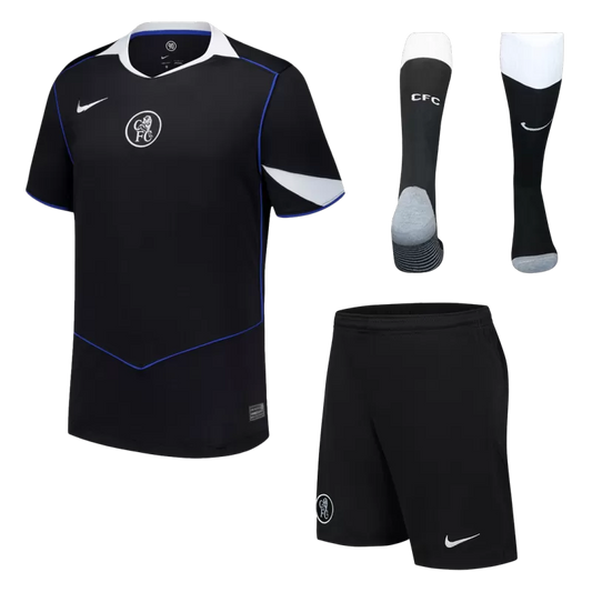 Chelsea Third Away Soccer Jersey Kit(Jersey+Shorts+Socks) 2025/26 Top Koszulki Pilka Sklep