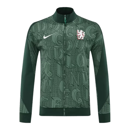 Chelsea Training Jacket 2025/26 - Green Top Koszulki Pilka Sklep