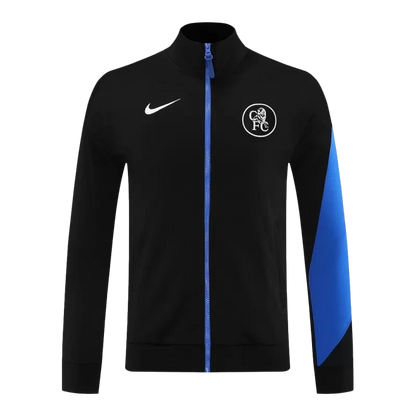 Chelsea Training Jacket Kit (Jacket+Pants) 2025/26 - Black Top Koszulki Pilka Sklep