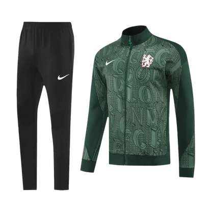 Chelsea Training Jacket Kit (Jacket+Pants) 2025/26 - Green Top Koszulki Pilka Sklep