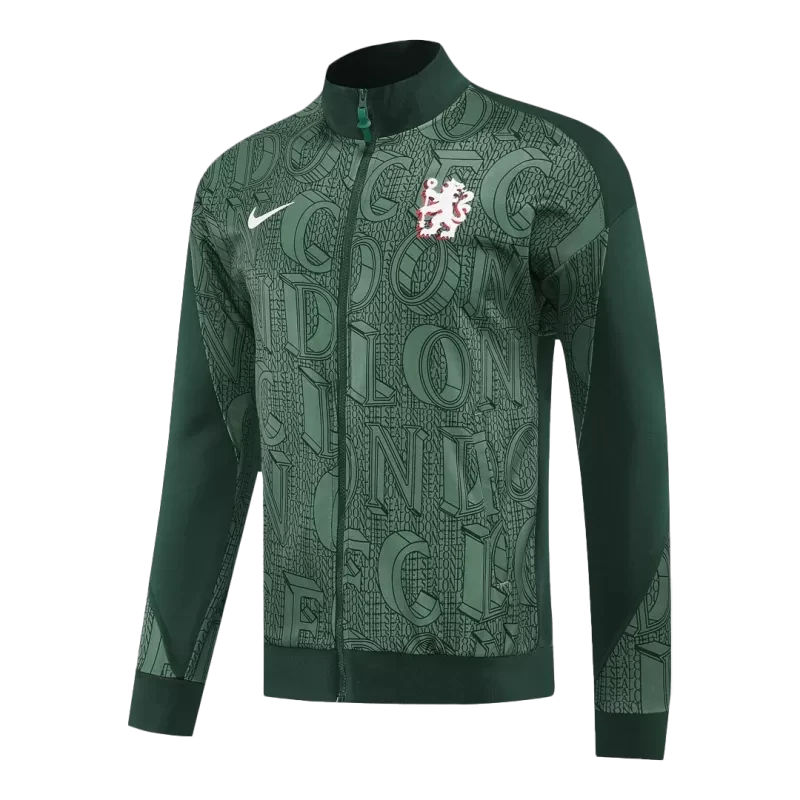 Chelsea Training Jacket Kit (Jacket+Pants) 2025/26 - Green Top Koszulki Pilka Sklep