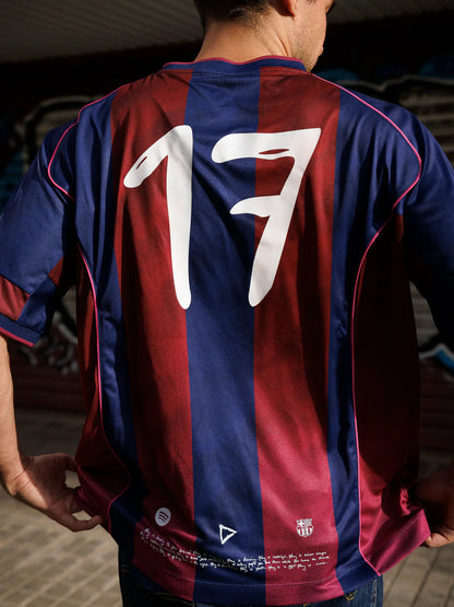 Retro Ed Sheeran x Spotify x FC Barcelona Home Play Jersey 2004/05 Top Koszulki Pilka Sklep
