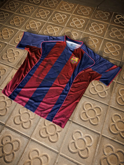 Retro Ed Sheeran x Spotify x FC Barcelona Home Play Jersey 2004/05 Top Koszulki Pilka Sklep