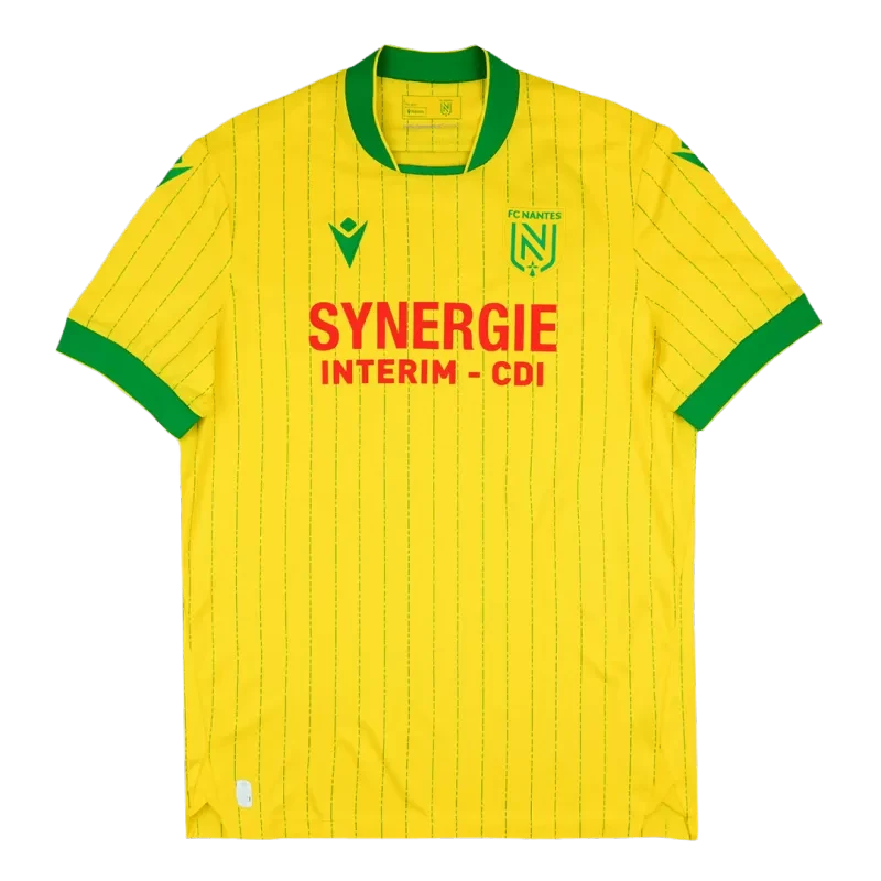 Koszulka Piłkarska Domowa FC Nantes 2025/26 Top Koszulki Pilka Sklep