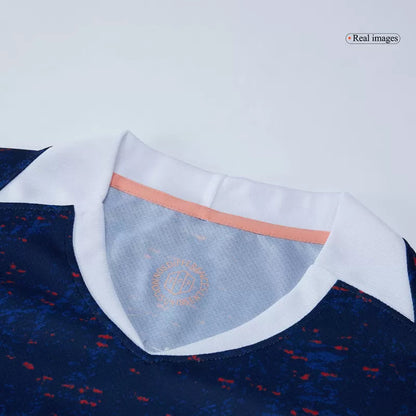 Damska koszulka piłkarska domowa France 2025 Euro Top Koszulki Pilka Sklep