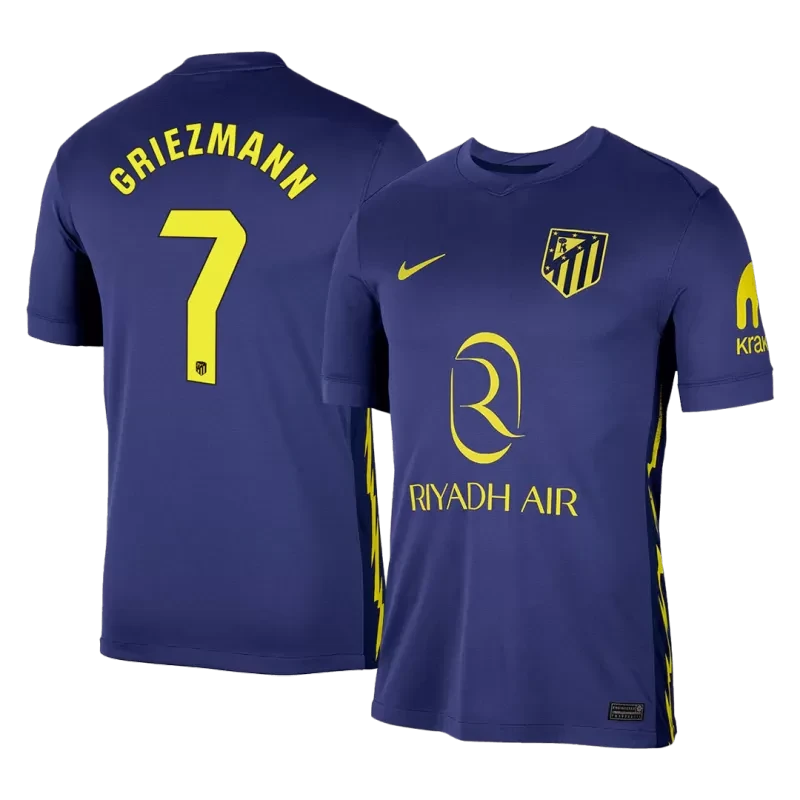 GRIEZMANN #7 Atletico Madrid Away Soccer Jersey 2025/26 Top Koszulki Pilka Sklep