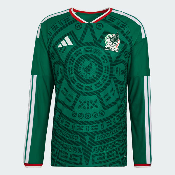 Mexico Home Long Sleeve Soccer Jersey 2026 Top Koszulki Pilka Sklep