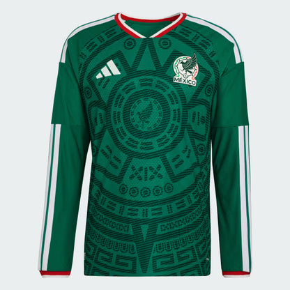 Mexico Home Long Sleeve Soccer Jersey 2026 Top Koszulki Pilka Sklep