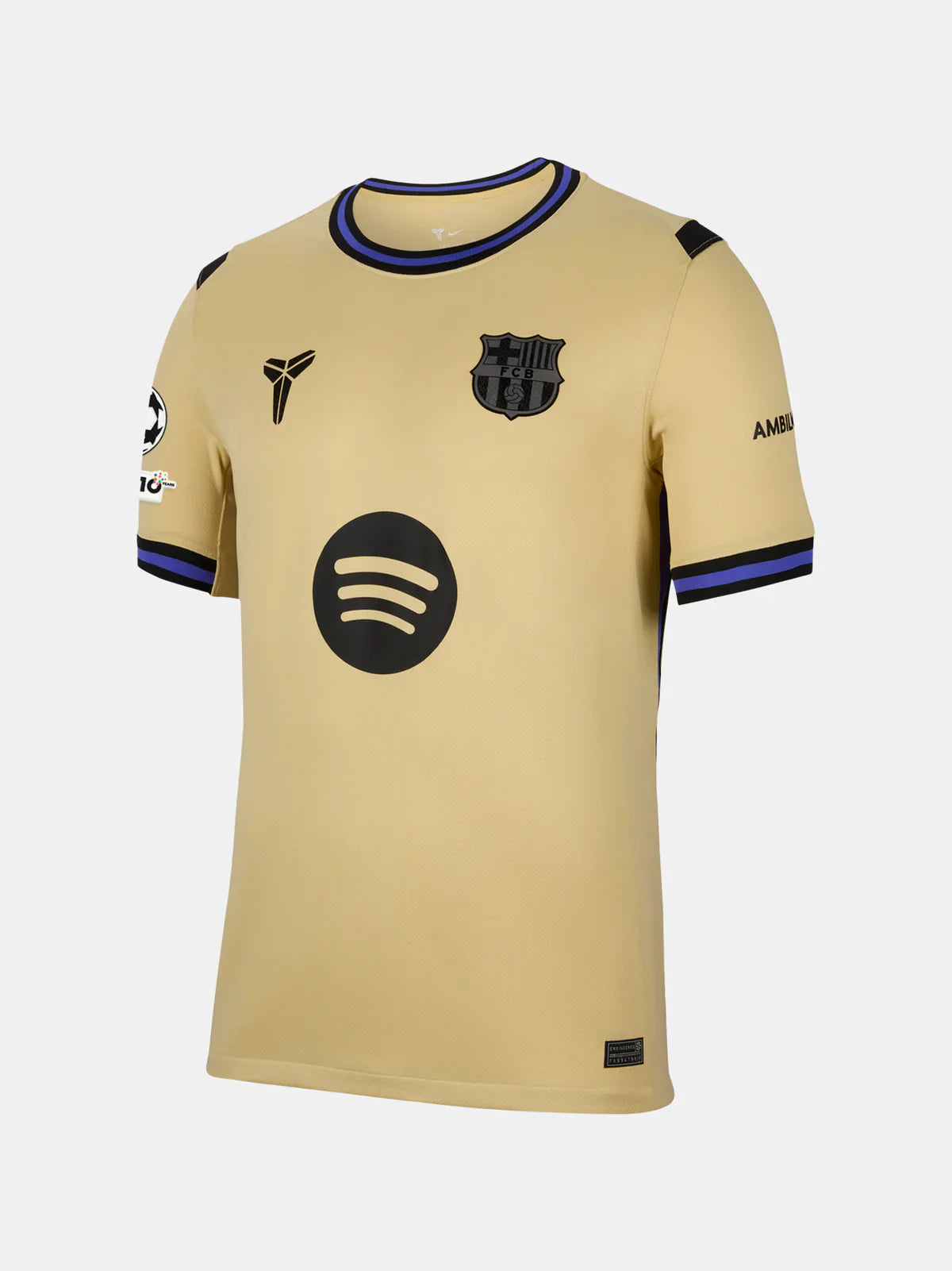 Player Version Barcelona x Kobe Bryant Lewandowski #9 Away 2025/26 Soccer Jersey - UCL Top Koszulki Pilka Sklep