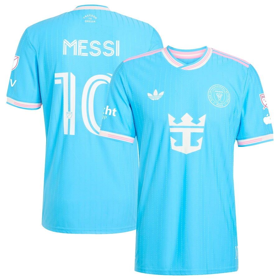 Wersja gracza Inter Miami CF Messi #10 2025 Trzecia wyjazdowa koszulka piłkarska Top Koszulki Pilka Sklep