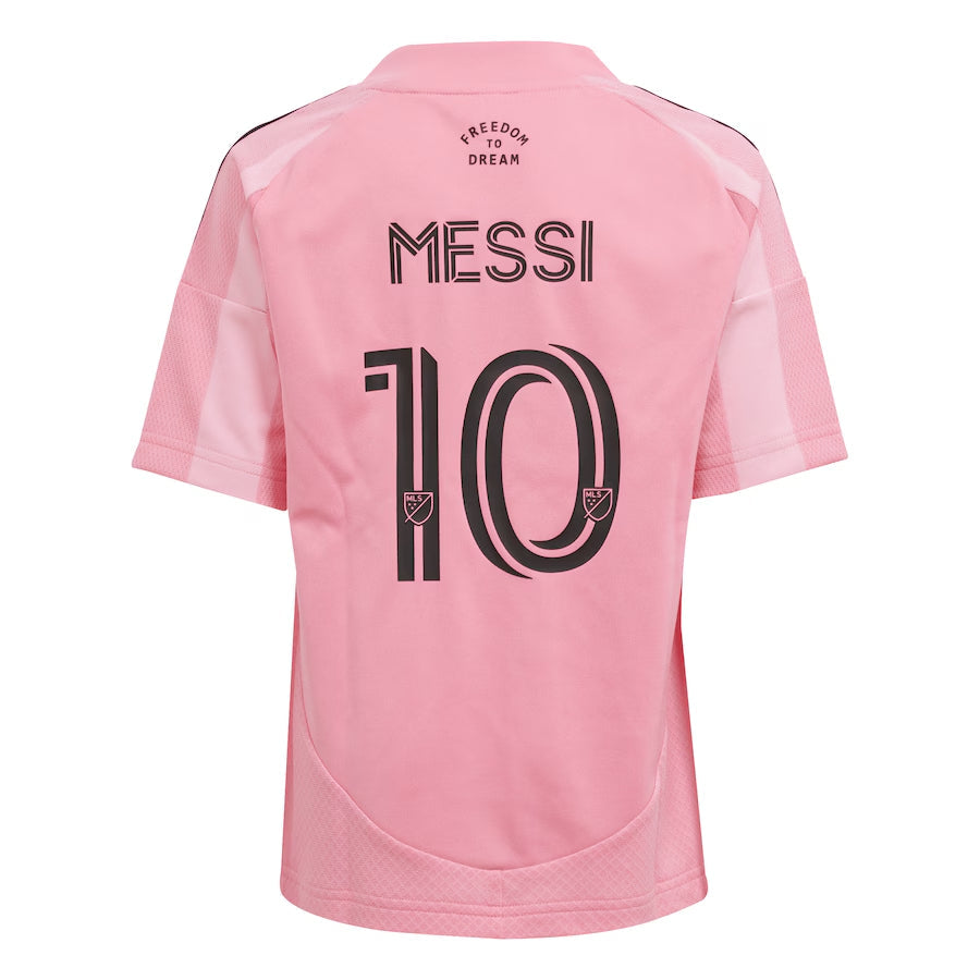 Inter Miami CF Messi #10 Domowy Strój Piłkarski dla dzieci (koszulka + spodenki) 2025 Top Koszulki Pilka Sklep