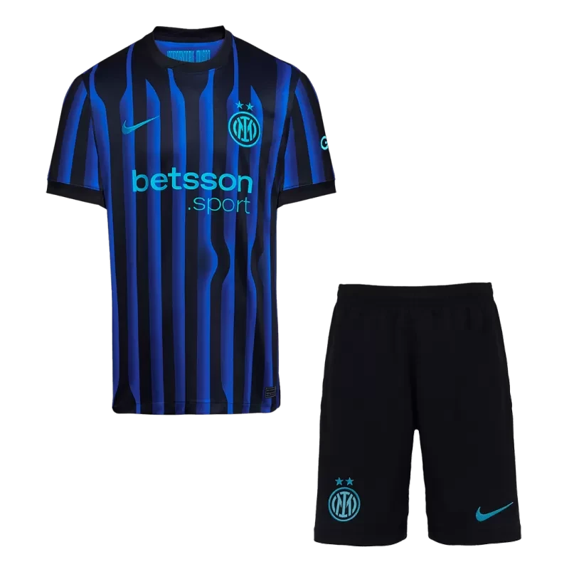 Inter Milan Home Soccer Jersey Kit(Jersey+Shorts) 2025/26 Top Koszulki Pilka Sklep