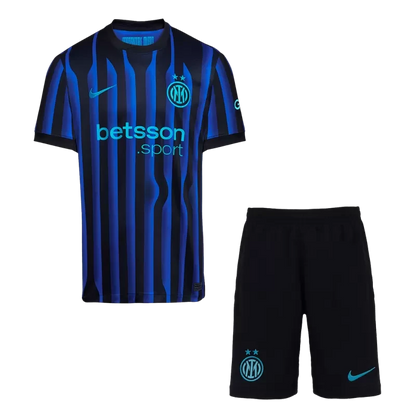 Inter Milan Home Soccer Jersey Kit(Jersey+Shorts) 2025/26 Top Koszulki Pilka Sklep