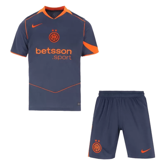 Inter Milan Third Away Soccer Jersey Kit(Jersey+Shorts) 2025/26 Top Koszulki Pilka Sklep
