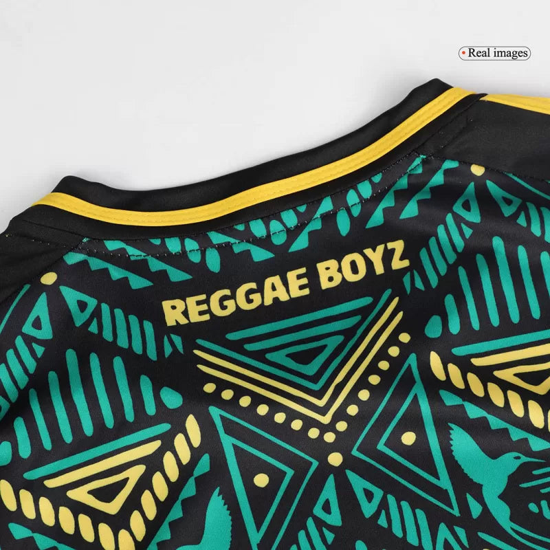 Jamaica Wyjazdowa Koszulka Piłkarska Copa America 2024 Top Koszulki Pilka Sklep