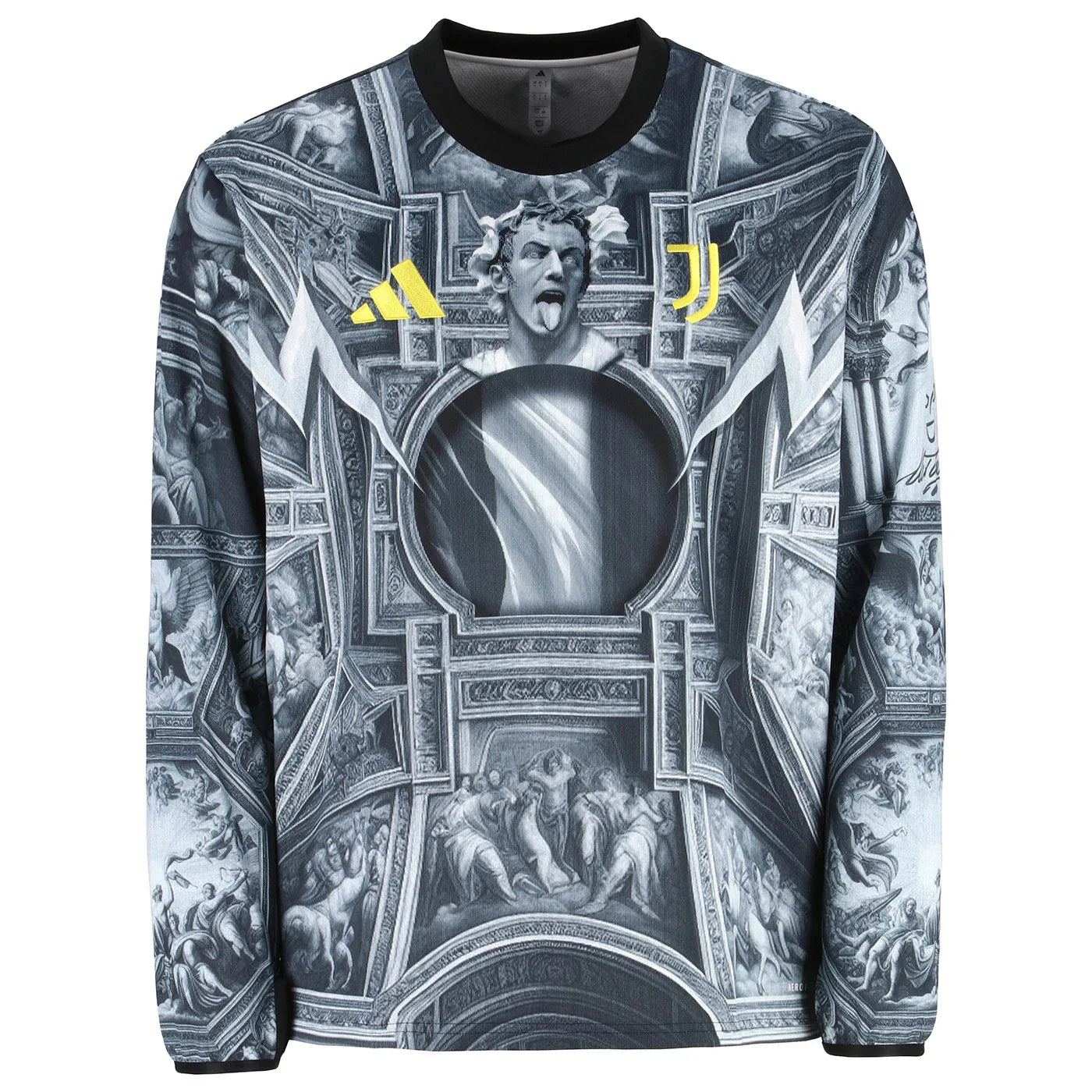 Juventus ADP Przedmeczowa Koszulka Piłkarska z Długim Rękawem 2025/26