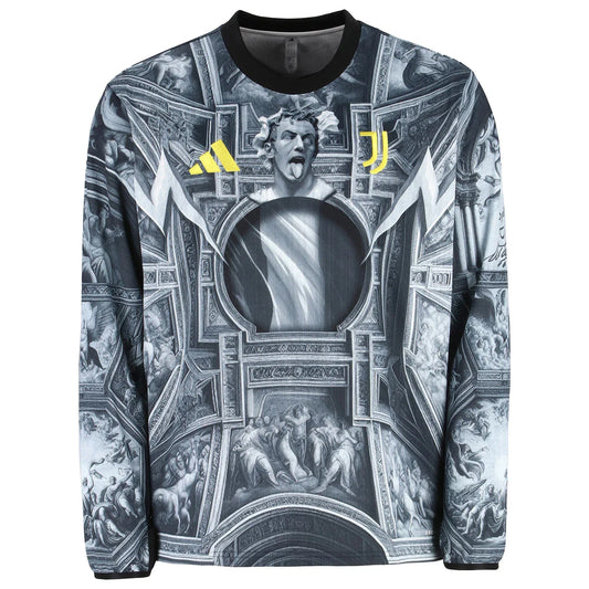 Juventus ADP Przedmeczowa Koszulka Piłkarska z Długim Rękawem 2025/26