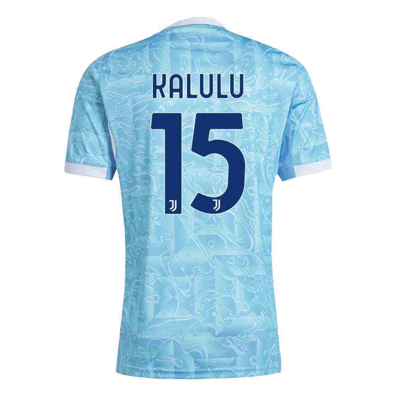 KALULU #15 Juventus Away Soccer Jersey 2025/26 Top Koszulki Pilka Sklep
