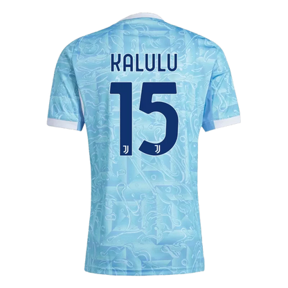 KALULU #15 Juventus Away Soccer Jersey 2025/26 Top Koszulki Pilka Sklep