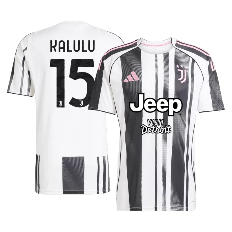 KALULU #15 Juventus Home Soccer Jersey 2025/26 Top Koszulki Pilka Sklep