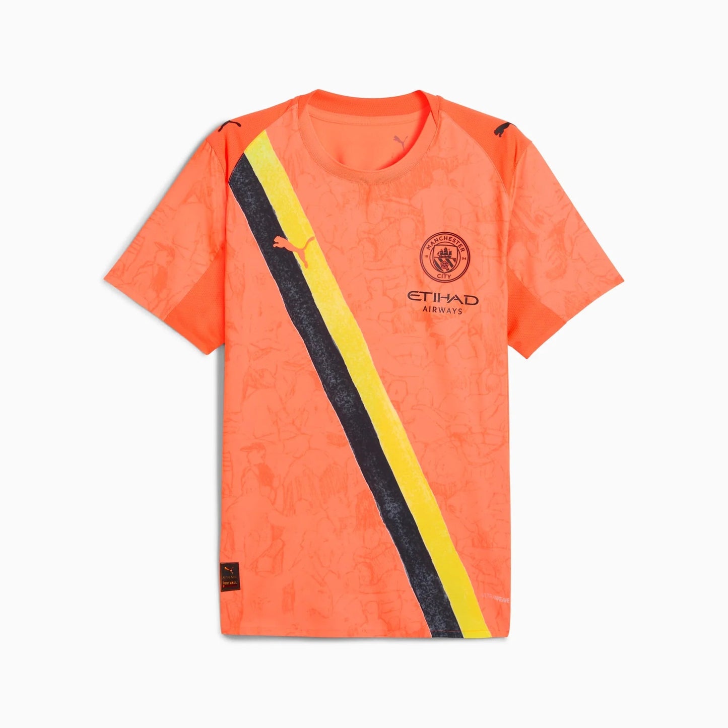 Koszulka Manchester City [Neon Sun/PUMA Black] Top Koszulki Pilka Sklep