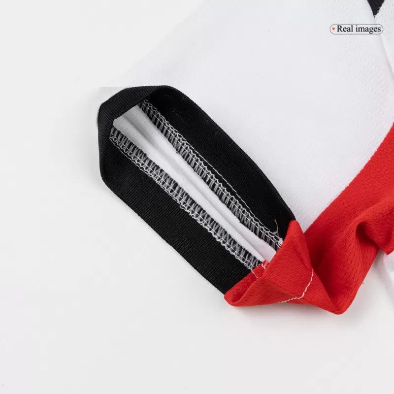 Dziecięcy wyjazdowy zestaw piłkarski AC Milan (koszulka + spodenki) 2025/26 Top Koszulki Pilka Sklep