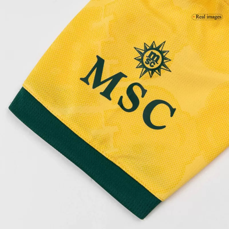 Trzeci wyjazdowy zestaw piłkarski dla dzieci AC Milan (koszulka + spodenki) 2025/26 Top Koszulki Pilka Sklep