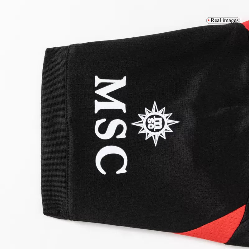 Koszulka piłkarska AC Milan dla dzieci (koszulka i spodenki) 2025/26 Top Koszulki Pilka Sklep