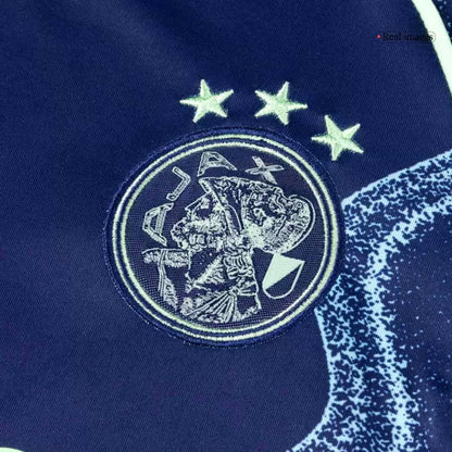 Kid's Ajax Away Soccer Jersey Kit (Jersey+Shorts) 2025/26 Top Koszulki Pilka Sklep