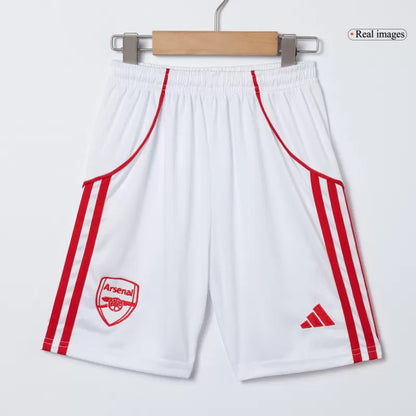 Kid's Arsenal Home Soccer Jersey Kit(Jersey+Shorts) 2025/26