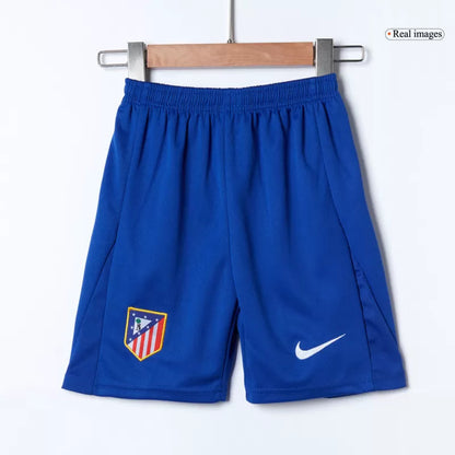 Kid's Atletico Madrid Home Soccer Jersey Kit(Jersey+Shorts) 2025/26 Top Koszulki Pilka Sklep