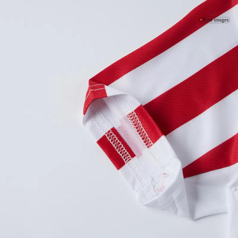 Kid's Atletico Madrid Home Soccer Jersey Kit(Jersey+Shorts) 2025/26 Top Koszulki Pilka Sklep