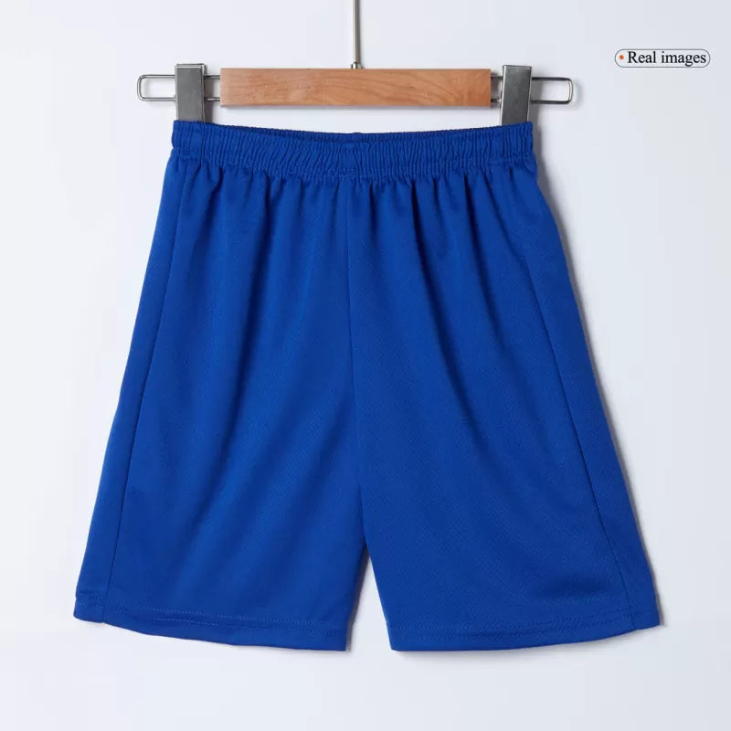 Kid's Atletico Madrid Home Soccer Jersey Kit(Jersey+Shorts+Socks) 2025/26 Top Koszulki Pilka Sklep