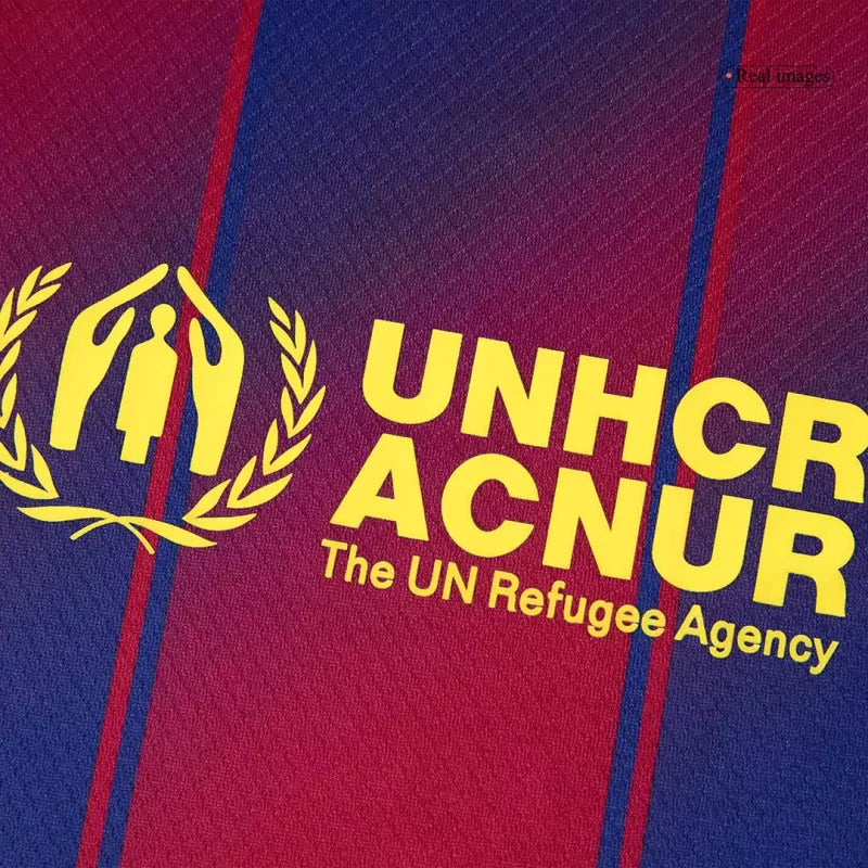 Kid‘s Barcelona Home Soccer Jerseys (Jersey+Short+Socks) Kit 2025/26 Top Koszulki Pilka Sklep