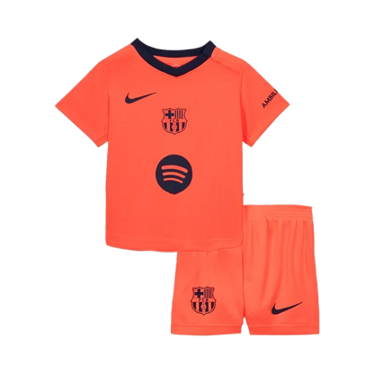 Kid‘s Barcelona Third Away Soccer Jerseys (Jersey+Short) Kit 2025/26 Top Koszulki Pilka Sklep